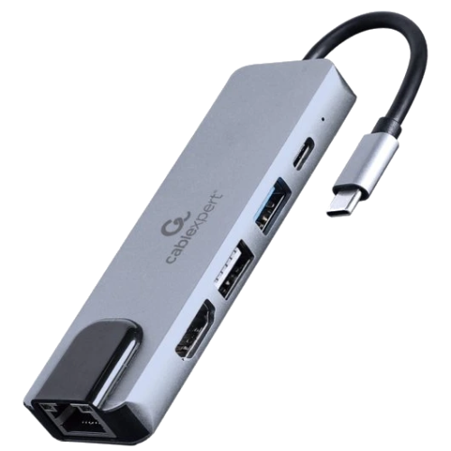 Cablexpert A-CM-COMBO5-04 USB-C 5-в-1 Cablexpert A-CM-COMBO5-04 USB-C 5-в-1