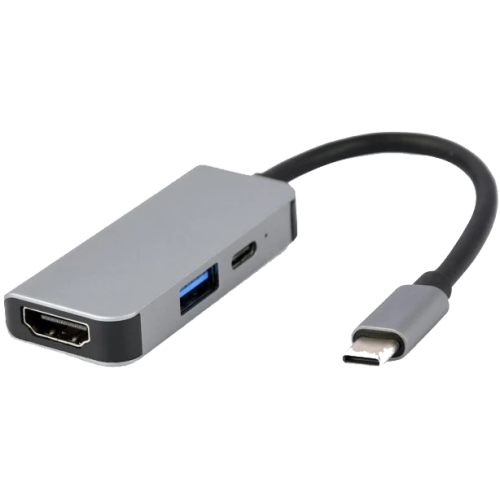 Cablexpert A-CM-COMBO3-02 USB-C 3-в-1 (USB/HDMI/PD) Cablexpert A-CM-COMBO3-02 USB-C 3-в-1 (USB/HDMI/PD)