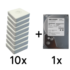 DS-7108NI-Q1(D) 10 шт + DS20HKVS-VX1 DS-7108NI-Q1(D) 10 шт + DS20HKVS-VX1
