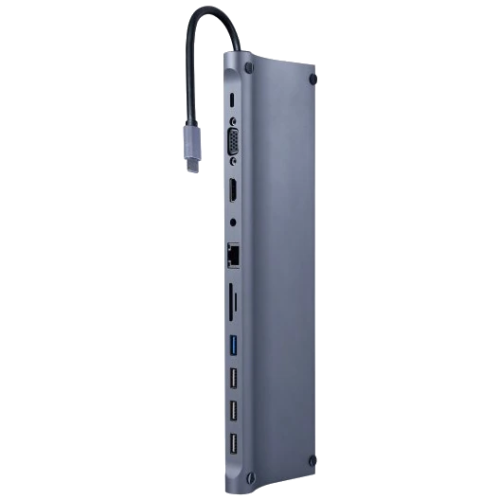 Cablexpert A-CM-COMBO11-01 USB-C 11-в-1 Cablexpert A-CM-COMBO11-01 USB-C 11-в-1