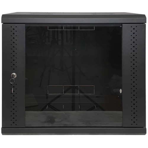 EServer 9U 600х500х503 скло, чорна EServer 9U 600х500х503 скло, чорна