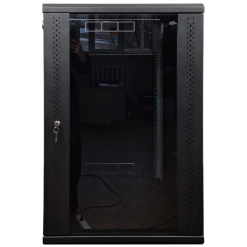 EServer 18U 600х500х907 скло, чорна EServer 18U 600х500х907 скло, чорна