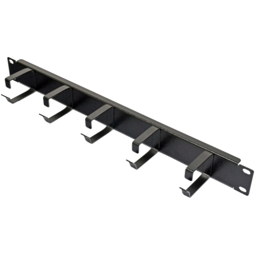 1U з 5 металевими кільцями, чорний