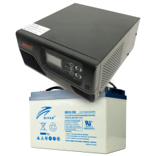 MUST EP20-R1000W + 12V 100Ah DG12-100 MUST EP20-R1000W + 12V 100Ah DG12-100