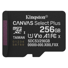 Kingston microSD 256GB C10 UHS-I A1 V10 R150MB/s Kingston microSD 256GB C10 UHS-I A1 V10 R150MB/s