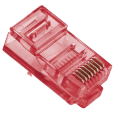 Ritar RJ-45 8P8C UTP Cat-5 Q100 Red
