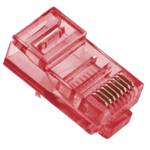 Ritar RJ-45 8P8C UTP Cat-5 Q100 Red