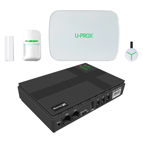 U-Prox MPX G White + Mini UPS у подарунок