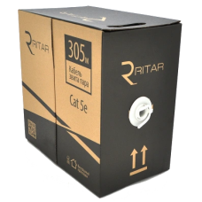 Ritar зовнішній КНП UTP (4*2*0.51) 4p 24 AWG (305м) ПВХ + ПЕ