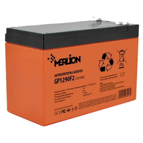 MERLION GP1290F2 AGM 12В 9 А•г