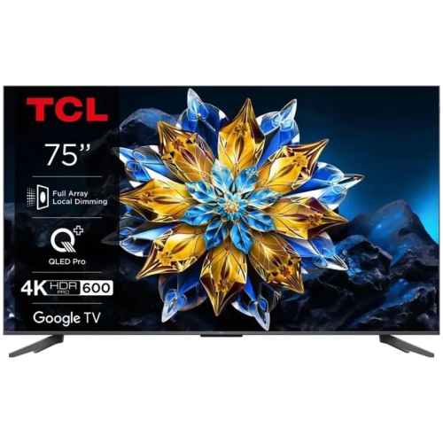TCL 75C69BPRO Pro 4K Smart Google TV Titan ONKYO