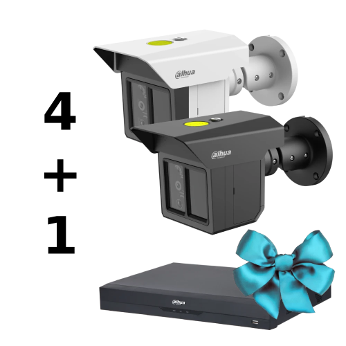 LONG PERIMETER SECURITY KIT 4 +1