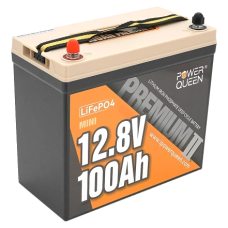 Power Queen LiFePO4 12.8В 100А•г Mini 1280Вт•г