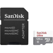 SANDISK Ultra microSDXC 128GB + SD Adapter Class 10 UHS-I