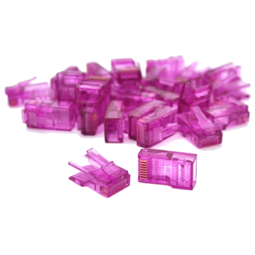 Ritar RJ-45 8P8C UTP Cat-5 (100 шт/уп.) Q100 Violet