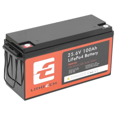 LITHTECH TE24100B 25.6В 100А•г Bluetooth