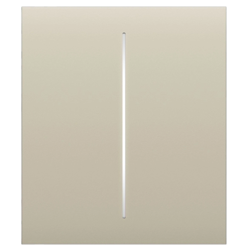 Ajax CenterButton (2-gang) [55] ivory