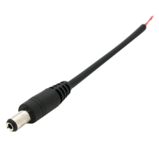 DC-M (D 5,5x2,5мм) 10см black plug OEM Q1000