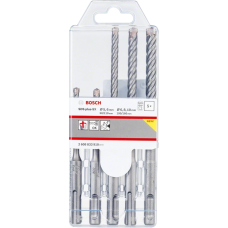 Bosch SDS plus-5X 5шт 5/6 x 110мм; 6/8/10 x 160мм