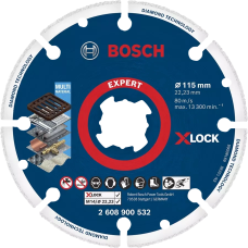 Bosch EXPERT Diamond Metal Wheel X-LOCK, 115 x 22,23 мм