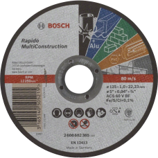 Bosch Multi Construction Rapido 125x1.0x22.2