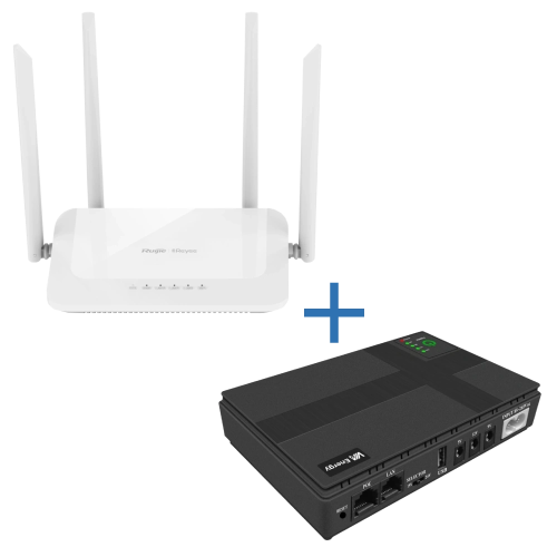 VIA Energy Mini UPS + RG-EW1200