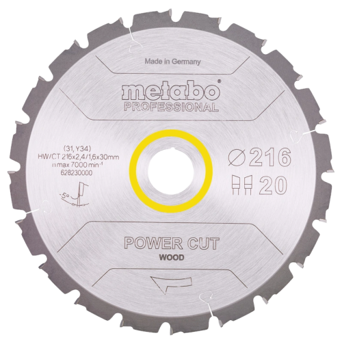 Metabo "power cut wood - professional" (628230000)