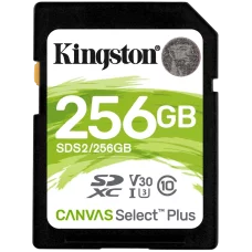Kingston Canvas Select Plus 256Гб 100R C10 UHS-I U3 V30