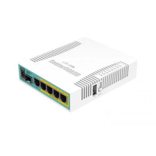 MikroTik hEX PoE (RB960PGS) 5-портовый PoE