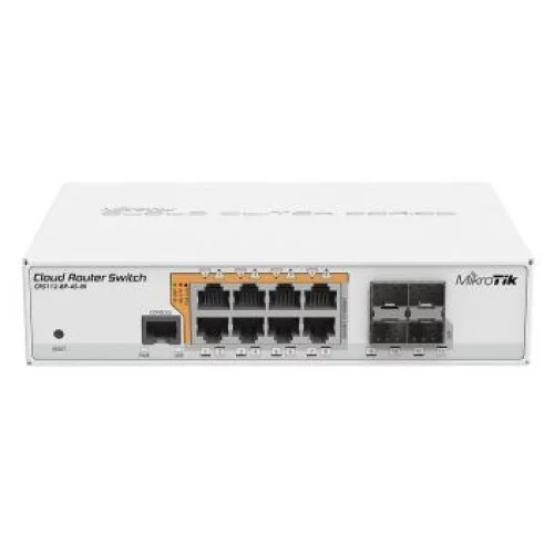 MikroTik CRS112-8P-4S-IN PoE