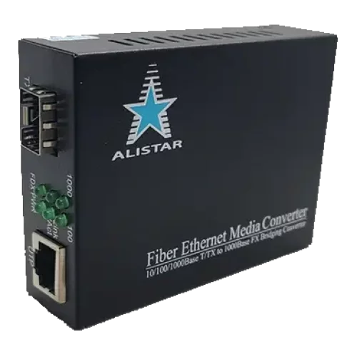 ALISTAR X1S 1G 10/100/1000BASE-T RJ-45 - SFP Slot 1000Base-SX/LX External Power Supply
