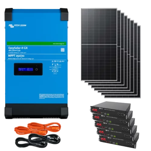 VictronEnergy + Dyness 4кВт 12кВт•ч СП 4.6кВт на солнечных батареях