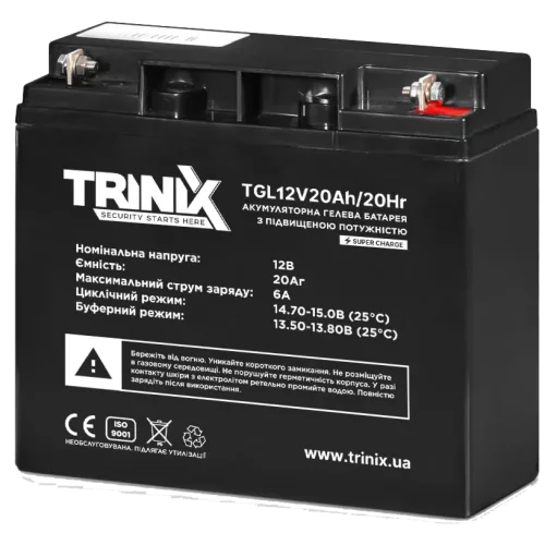 TRINIX GEL 12V 20Ah