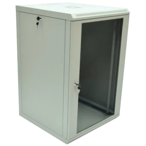 19"18U 600x600x907 акриловое стекло серое