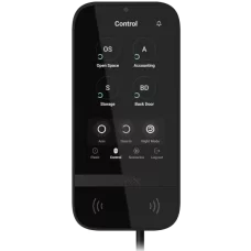 Ajax KeyPad TouchScreen Fibra black проводная сенсорная