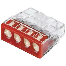 Wago 2273-244 4-провода 0,5-2,5мм2 (c пастой)