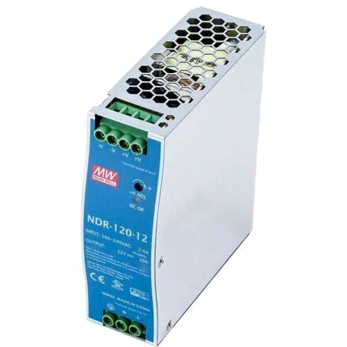 NDR-120-12 120Вт 10A 12В на DIN-рейке
