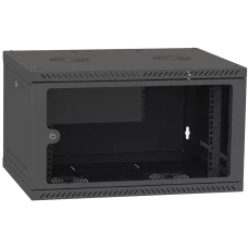 IPCOM CH-6U 600x350 стекло RAL9005