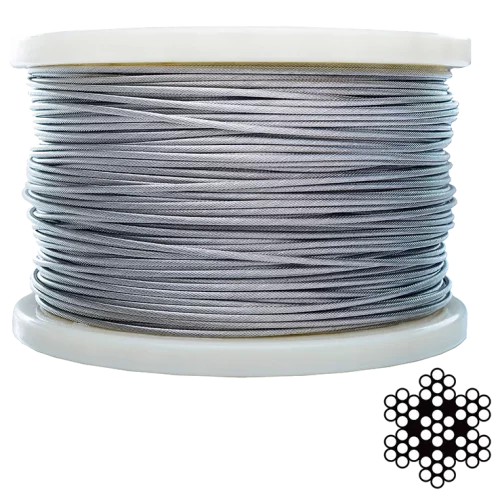 APRO 3 мм DIN 3055 (6х7+1х7) А2 200 м