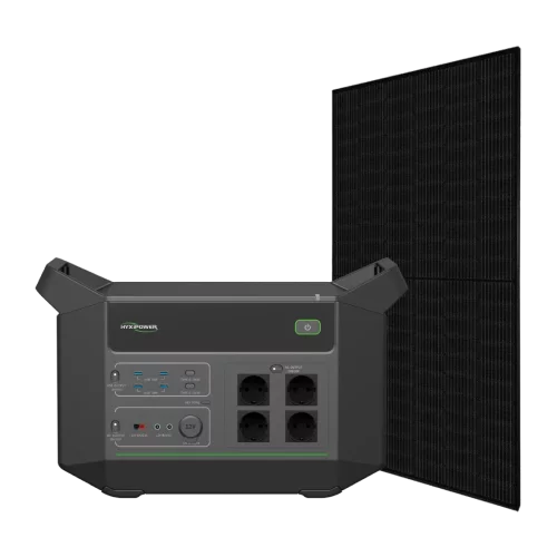 HYXiPower HYX-EA2000 + Canadian Solar CS6R-395MS Full Black