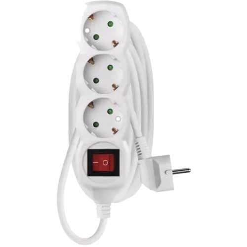 EMOS P1321R 3 розетки 1.5 м