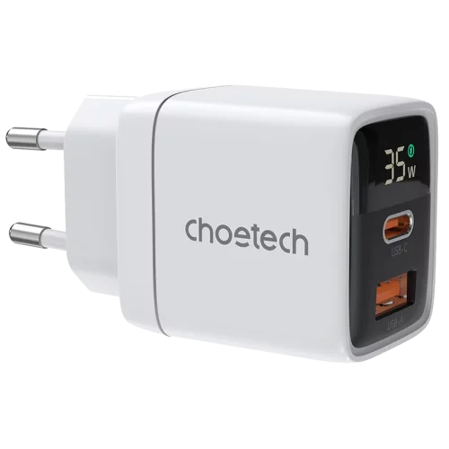 Choetech PD6052 White PD35W GAN A+C