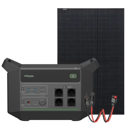 HYXiPower HYX-EA2000 + Risen Solar RSM40-8-400MB Full Black