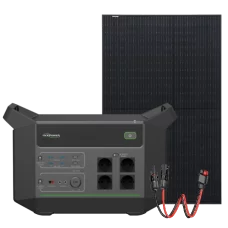 HYXiPower HYX-EA2500 + Risen Solar RSM40-8-400MB Full Black