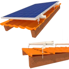 InstallKit IK-XL-M-9 крепления 9 солнечных панелей до 1145мм металлочерепица профнастил шифер